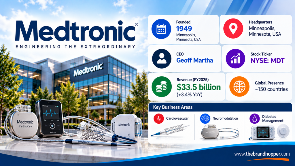 Medtronic as a competitor of Johnson & Johnson