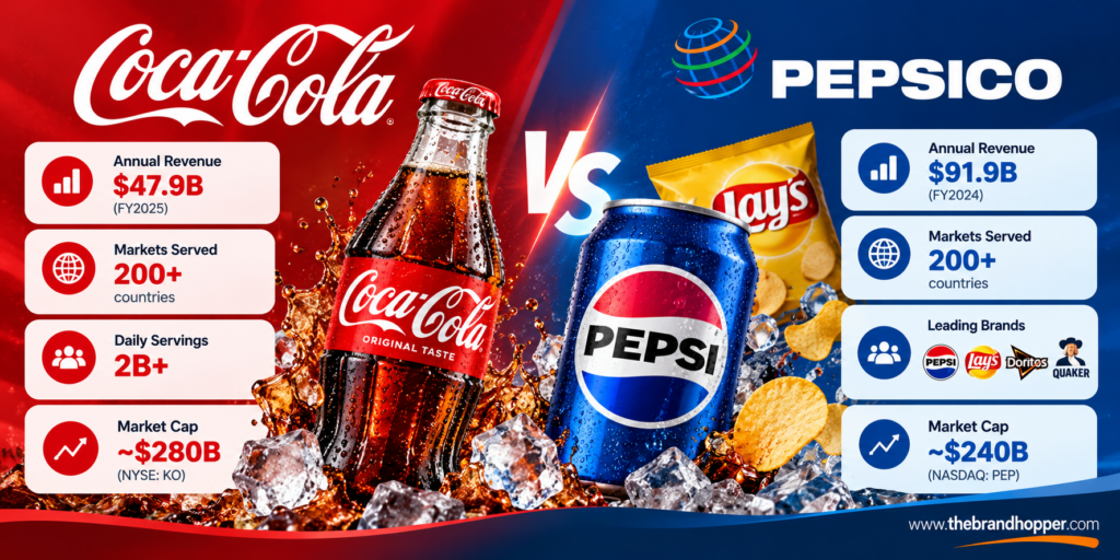 PepsiCo as a competitor of Coca-Cola