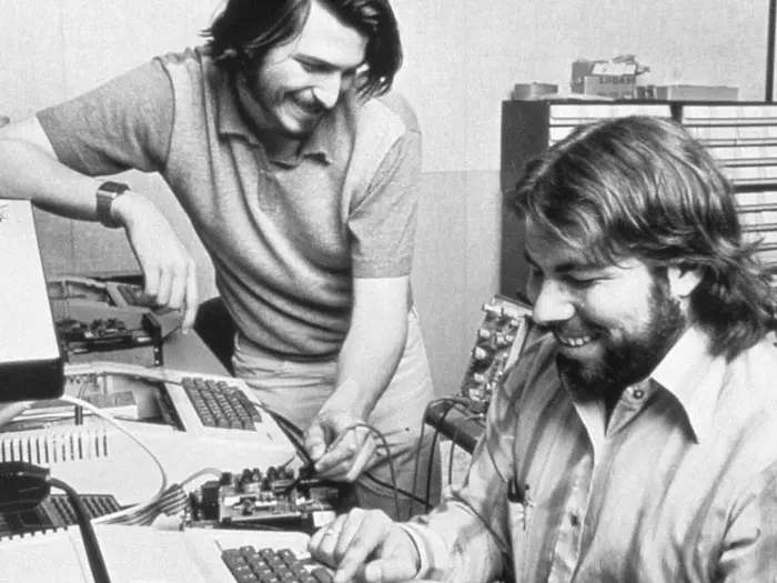 Steve Jobs and Steve Wozniak - Founders of Apple, Inc.