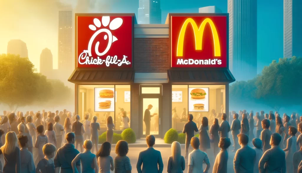 Chick-fil-A vs Mcdonald's