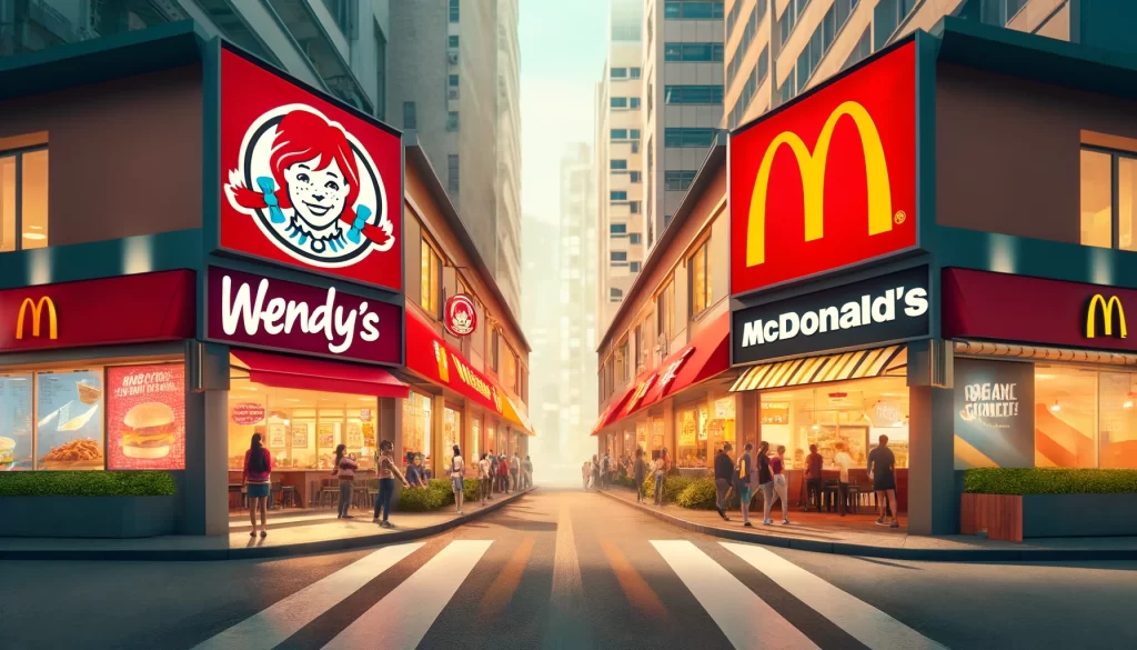 Wendy's - McDonald's Top Competitors