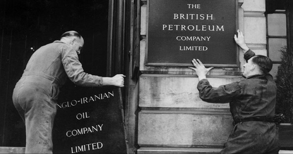 Earlier years of BP started as Anglo-Iranian Oil Company