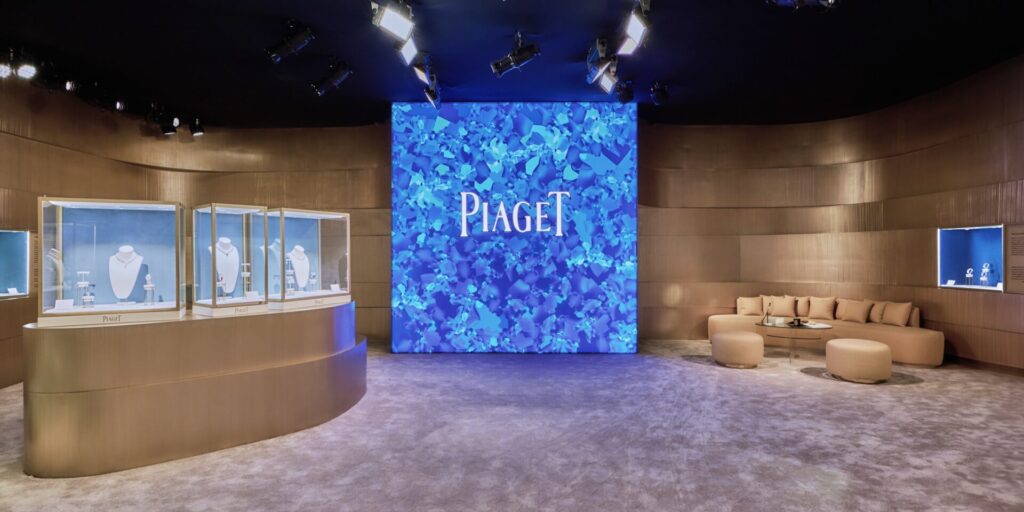 Piaget's House of Gold Exhibition at Art Dubai