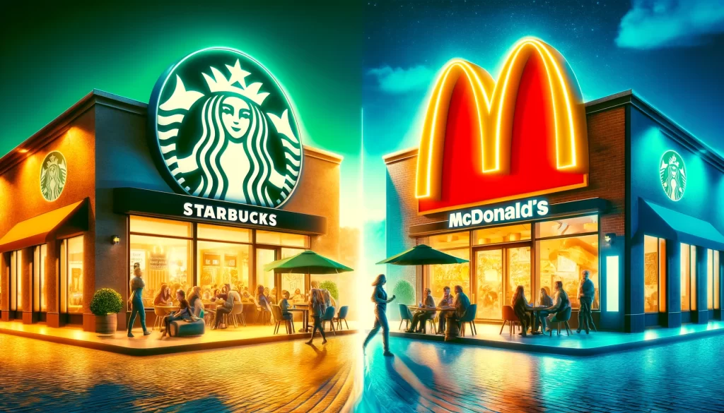 Starbucks vs McDonald's