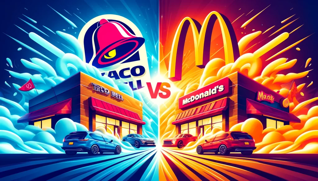 Taco Bell - McDonald's Top Competitors
