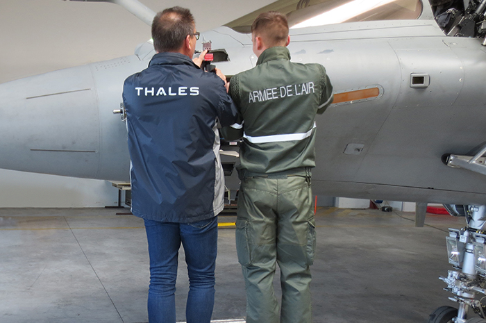 Thales on board the Dassault Aviation Rafale