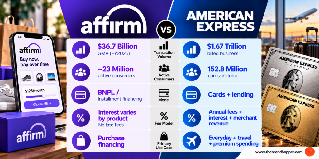 Affirm vs American Express Comparison