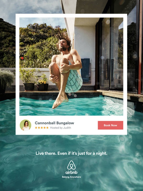 Airbnb Live There campaign 2018