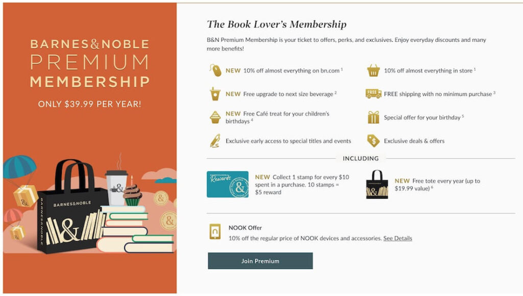 Barnes & Noble Membership