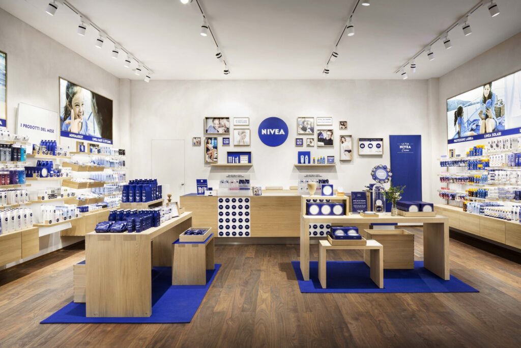 Beiersdorf launched first Nivea shop in collaboration with architect Matteo