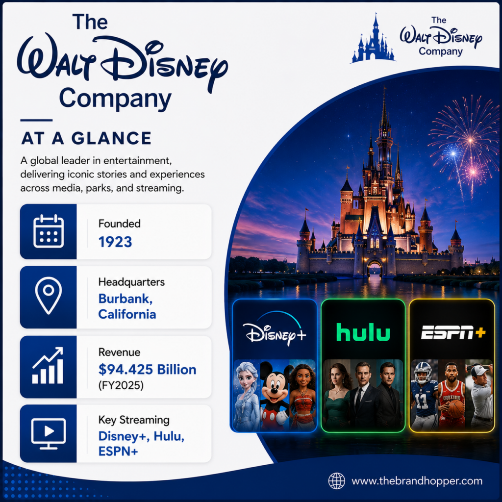 The Walt Disney Company at a Glance