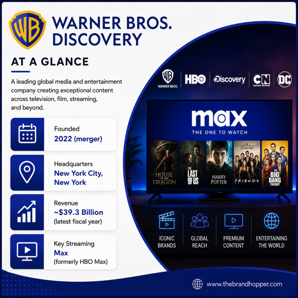 Warner Bros. Discovery at a Glance