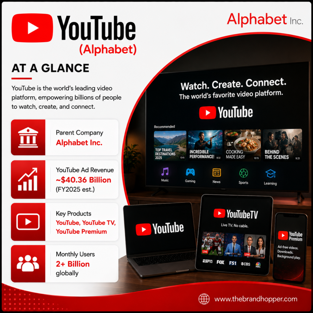YouTube (Alphabet) at a Glance