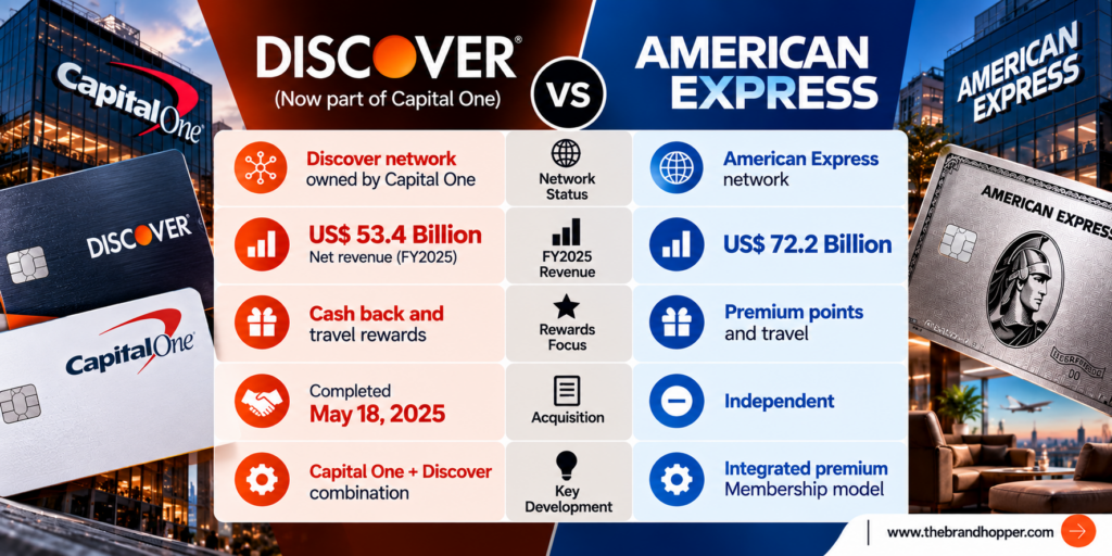 Discover and American Express Compared