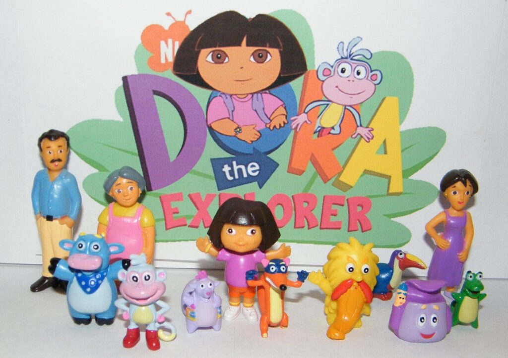 Dora the Explorer Toys are common attraction among children