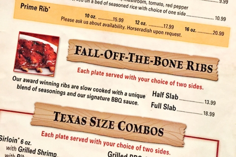 Fall-Off-The-Bone Rib Fest at Texas Roadhouse