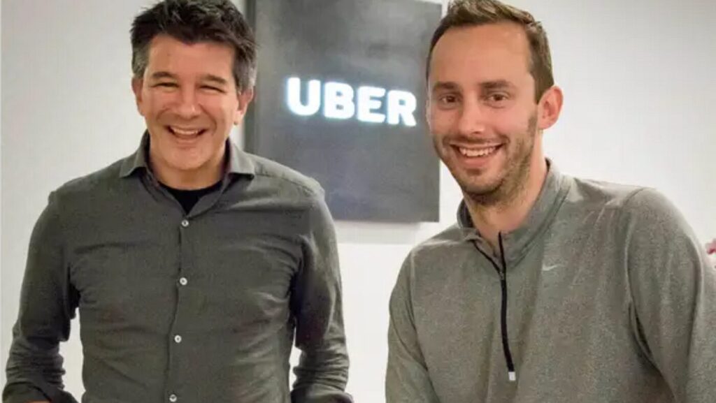 Garrett Camp and Travis Kalanick - Founders of Uber