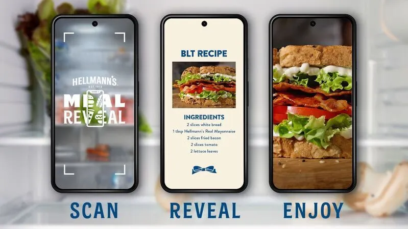 Hellmann's partnership with the Epicurious app