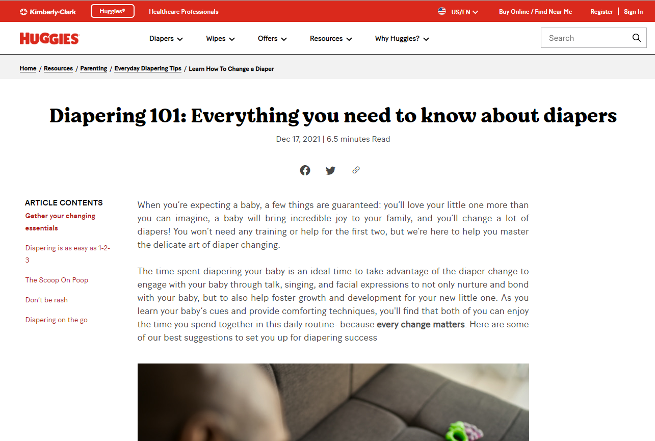 Exploring Huggies Marketing Strategies &amp; Marketing Mix - The Brand Hopper