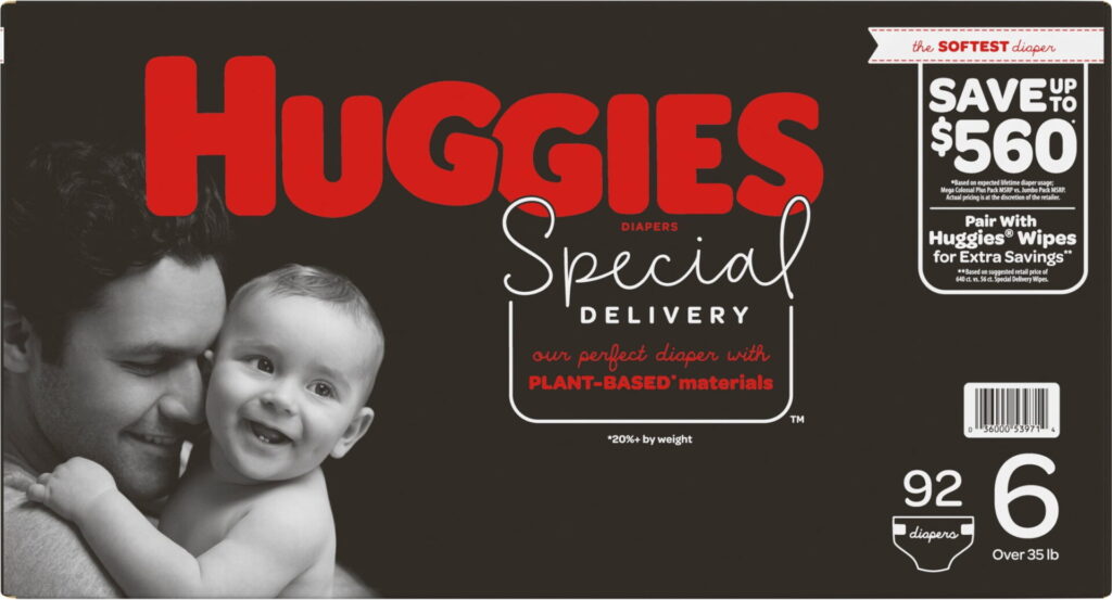 Huggies Special Delivery Hypoallergenic Baby Diapers