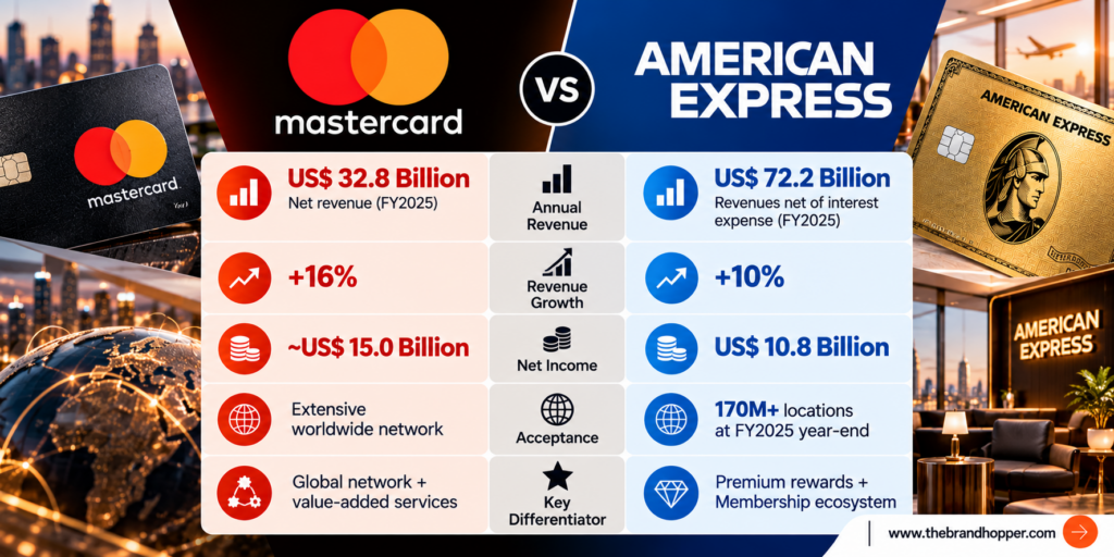 Mastercard as a competitor of American Express