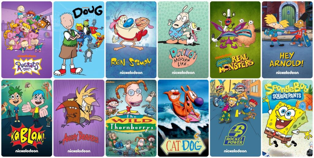 Nickelodean Iconic Characters | Nickelodean Marketing