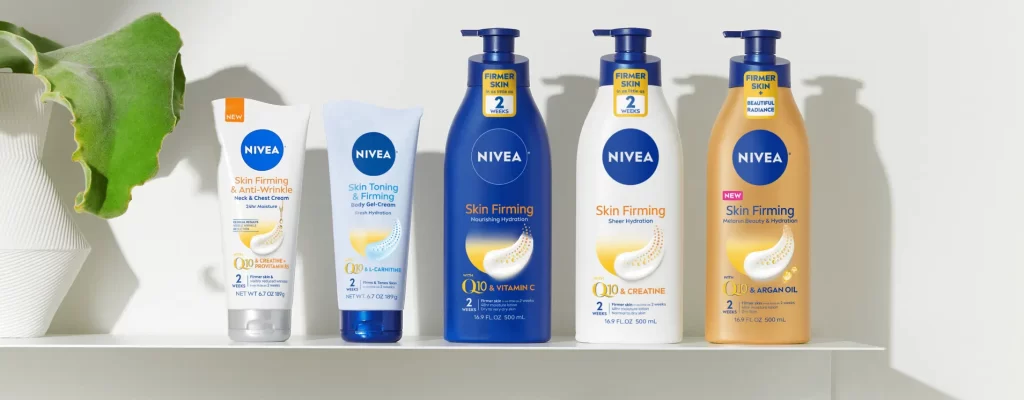 Nivea Q10 Plus line