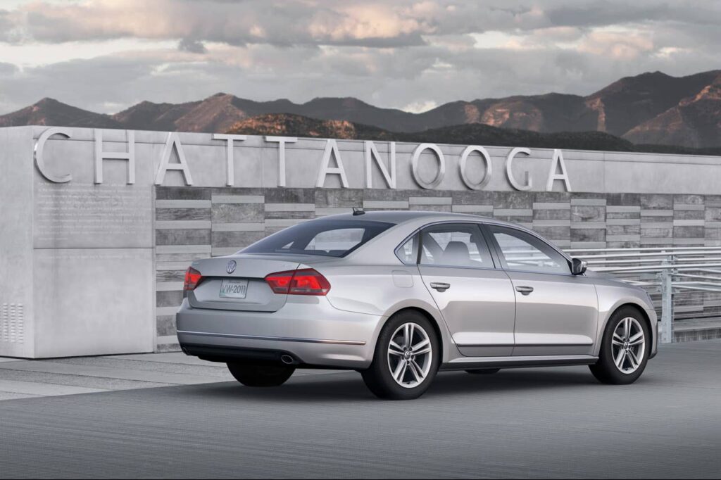 Redesigned 2012 Volkswagen Passat 