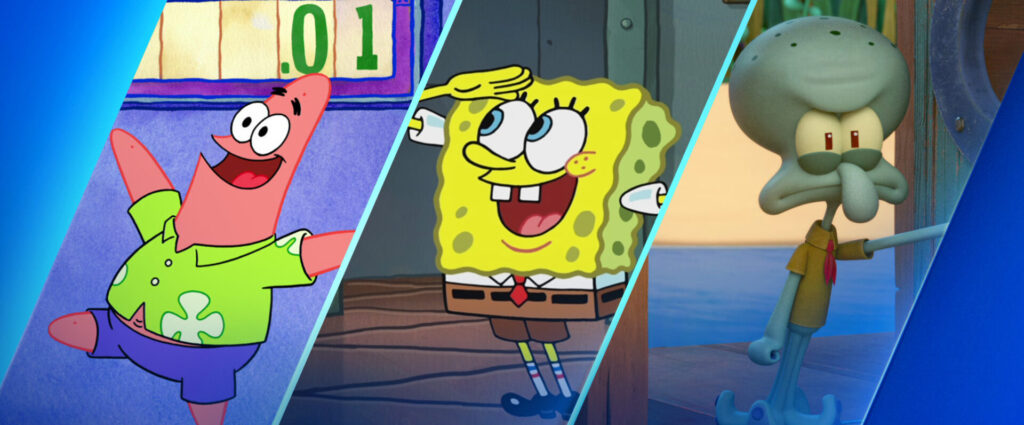 SpongeBob SquarePants on Paramount+ | Nickelodean Marketing