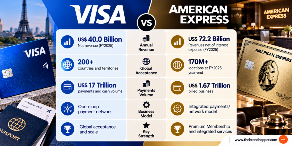 Visa as a competitor of American Express
