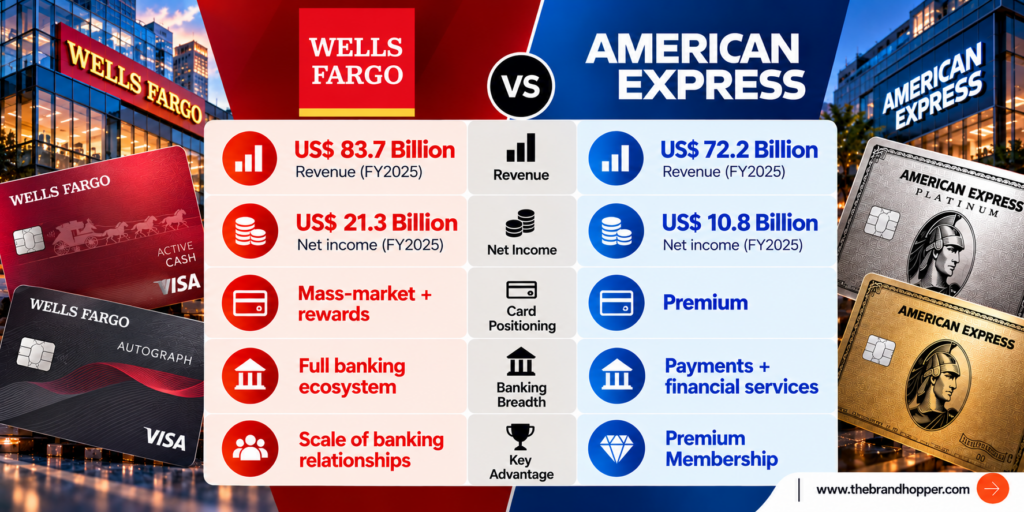 Wells Fargo vs American Express Comparison