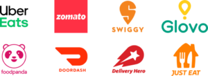 Zomato and Doordash