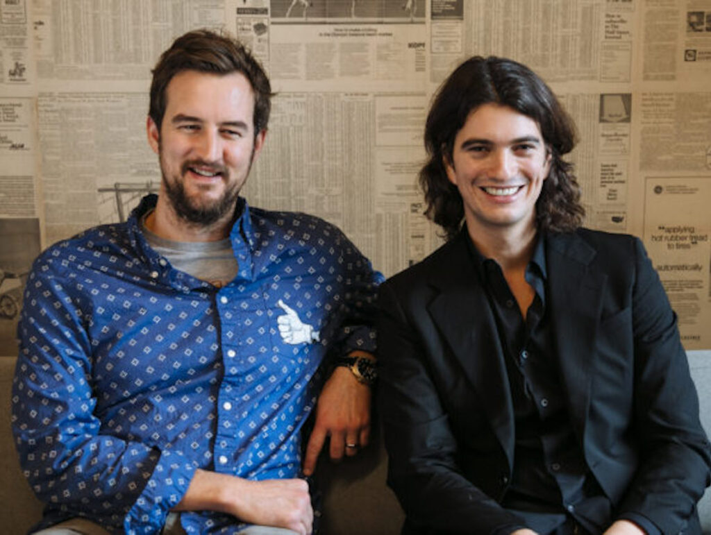 Adam Neumann and Miguel McKelvey - Co-Founders of WeWork