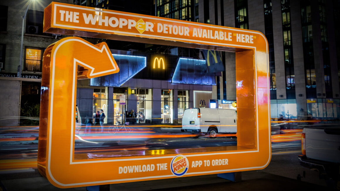 Burger King’s Whopper Detour Campaign