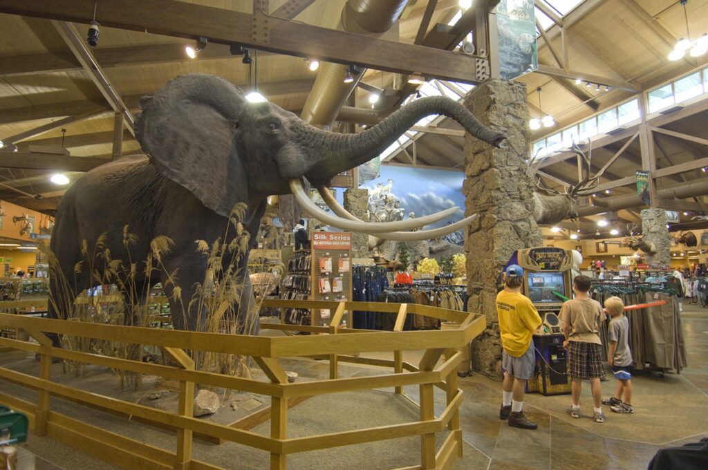 Cabela's flagship store in Sidney, Nebraska