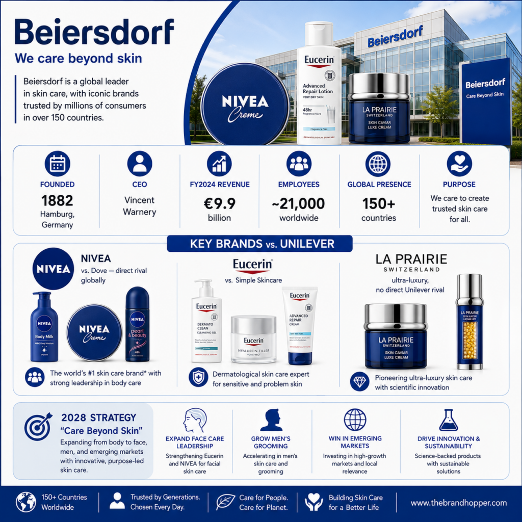 Beiersdorf as a competitor of Unilever