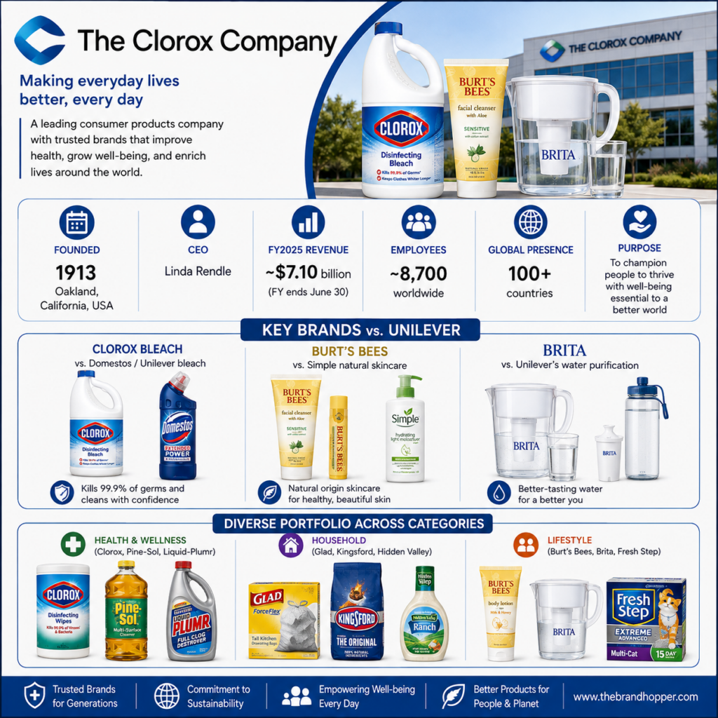 Clorox as a competitor of Unilever