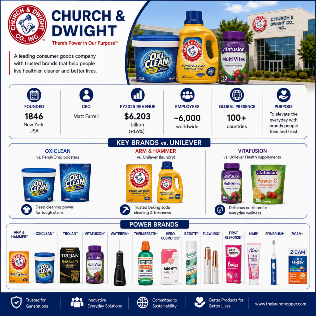 Church & Dwight as a competitor of Unilever