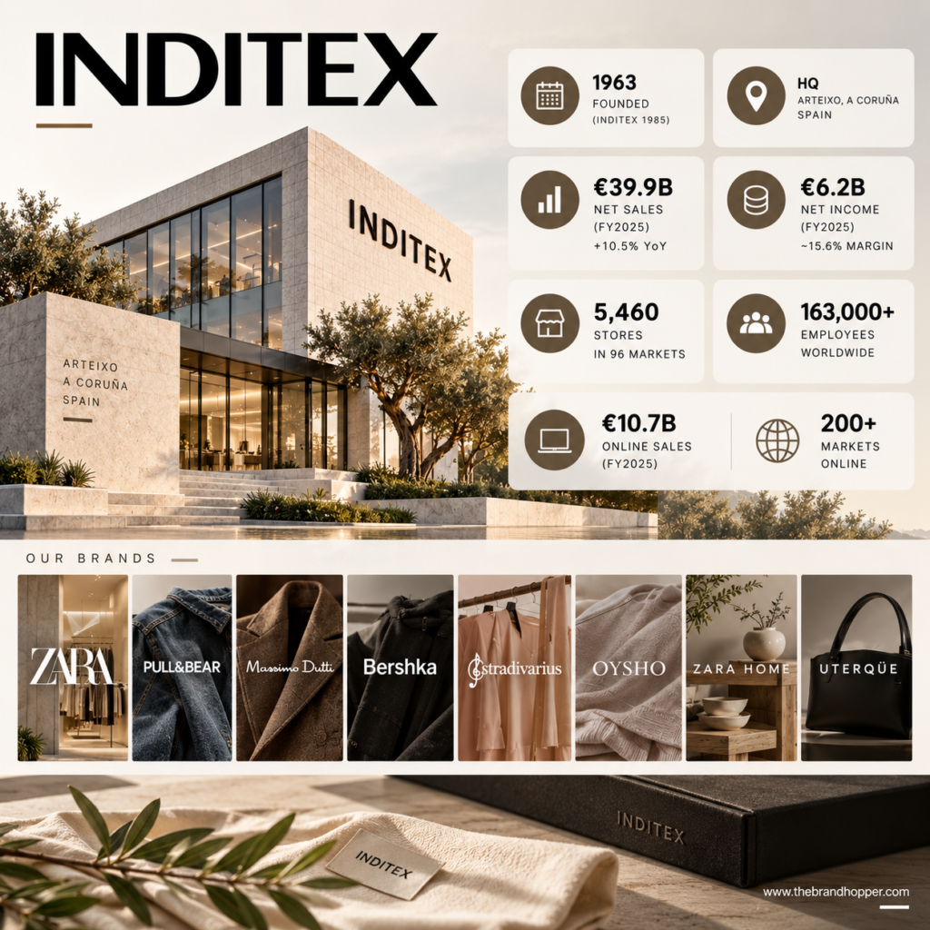 Inditex Group at a Glance