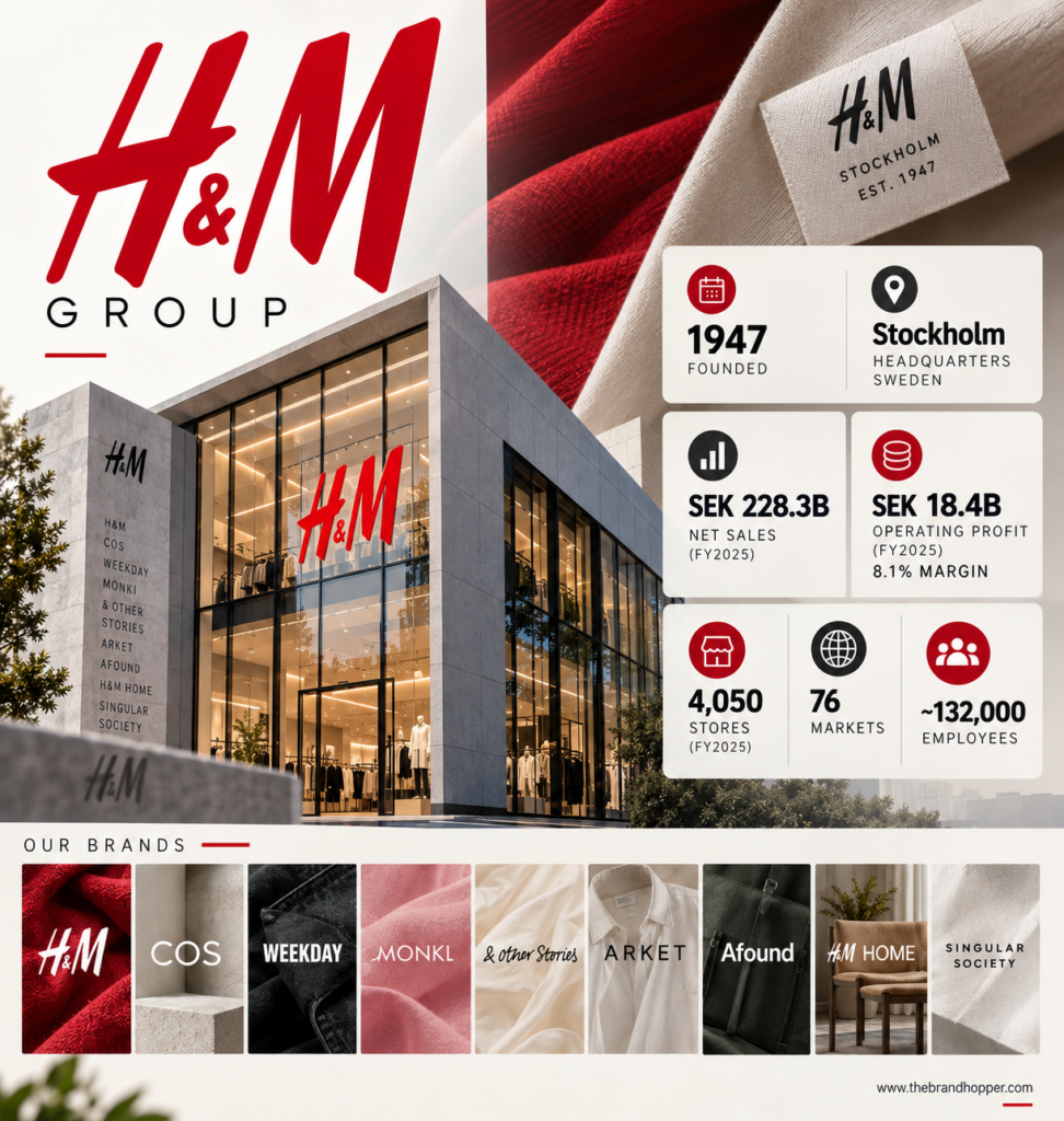 H&M Group as a competitor of Inditex