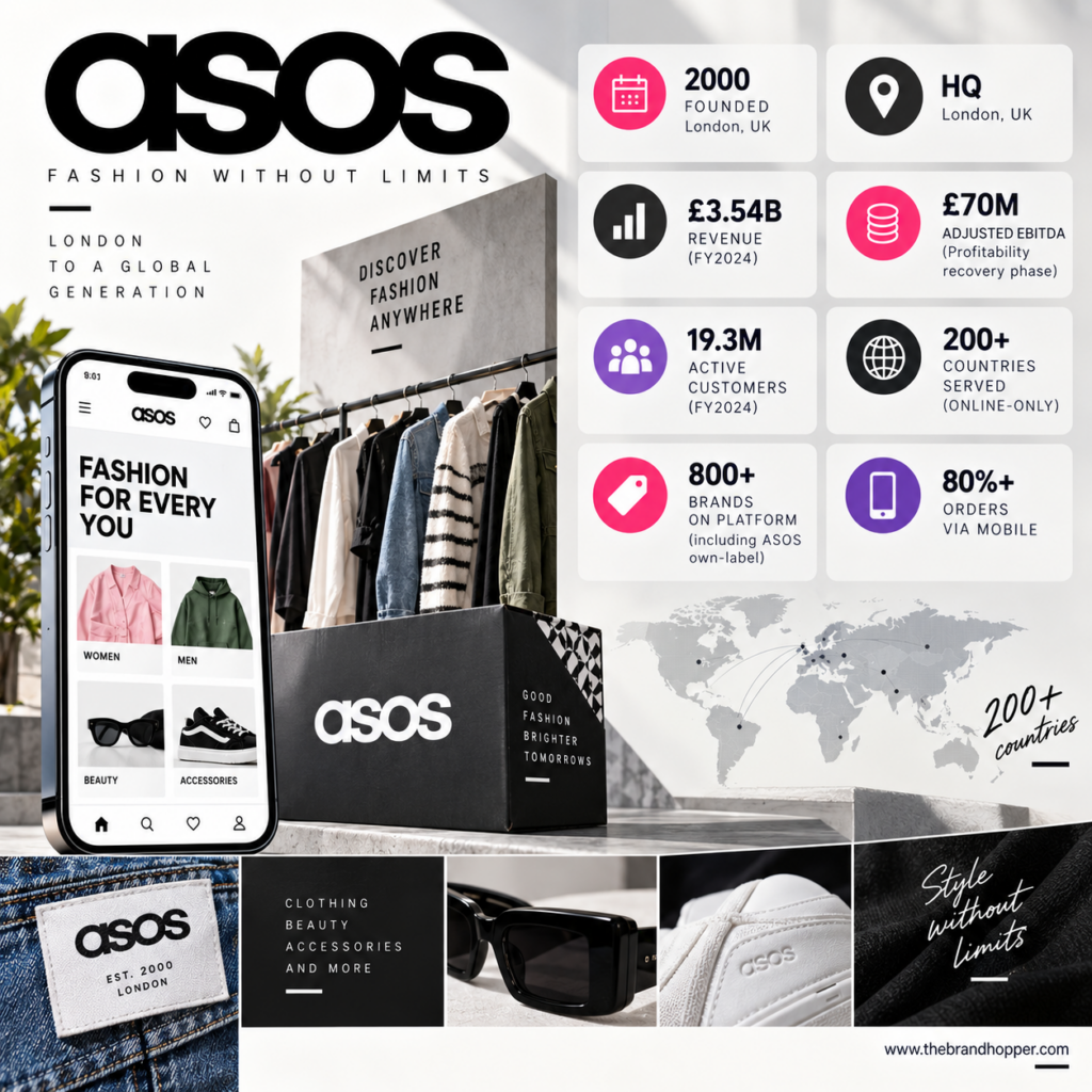 ASOS as a competitor of Inditex