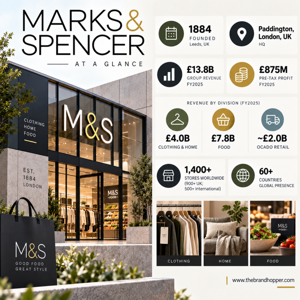 Marks & Spencer as a competitor of Inditex