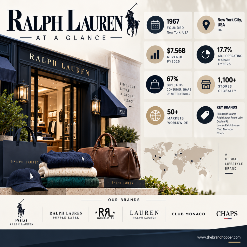 Ralph Lauren as a competitor of Inditex