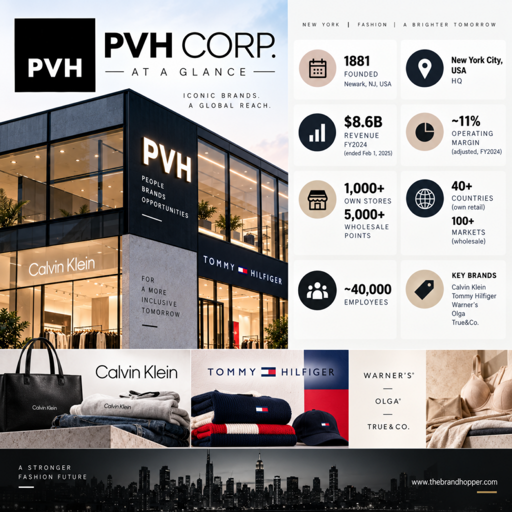 PVH Corp as a competitor of Inditex