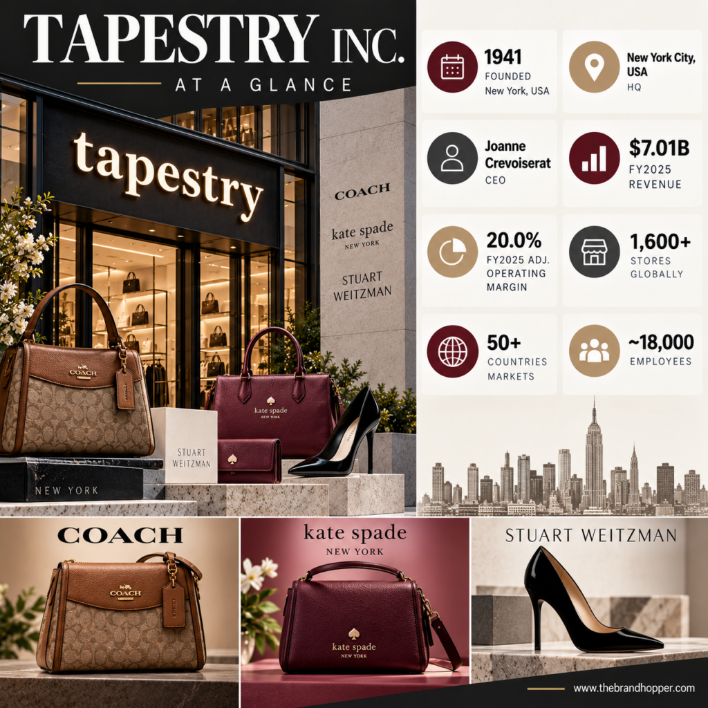 Tapestry as a competitor of Inditex