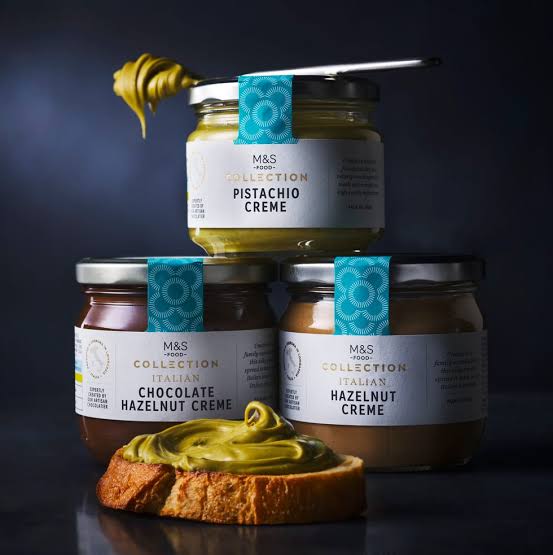 M&S viral food products — pistachio crème