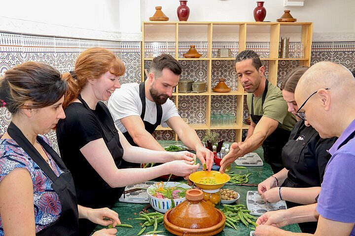 Radisson Blu Hotel in Marrakech, guests can participate in a traditional Moroccan cooking class