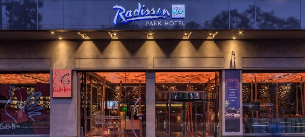 Radisson Blu brand offers amenities such as flexible workspaces, high-speed internet, and meeting facilities alongside leisure options like spas and local tours