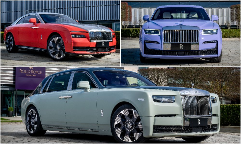 Rolls-Royce's Bespoke Spectre, Ghost & Phantom Models