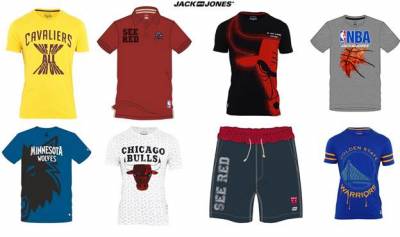 Jack & Jones collaboration with the NBA